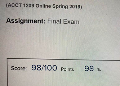 會計Exam代考案例